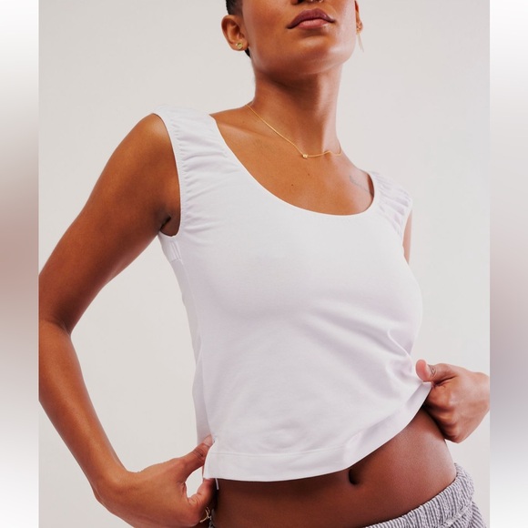 Free People Intimately Wear It Out Tee, S, NWOT, Grey - Picture 7 of 7